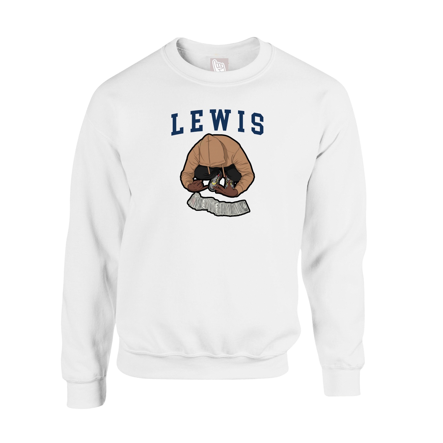 Fleece Crew — Shirsey in White