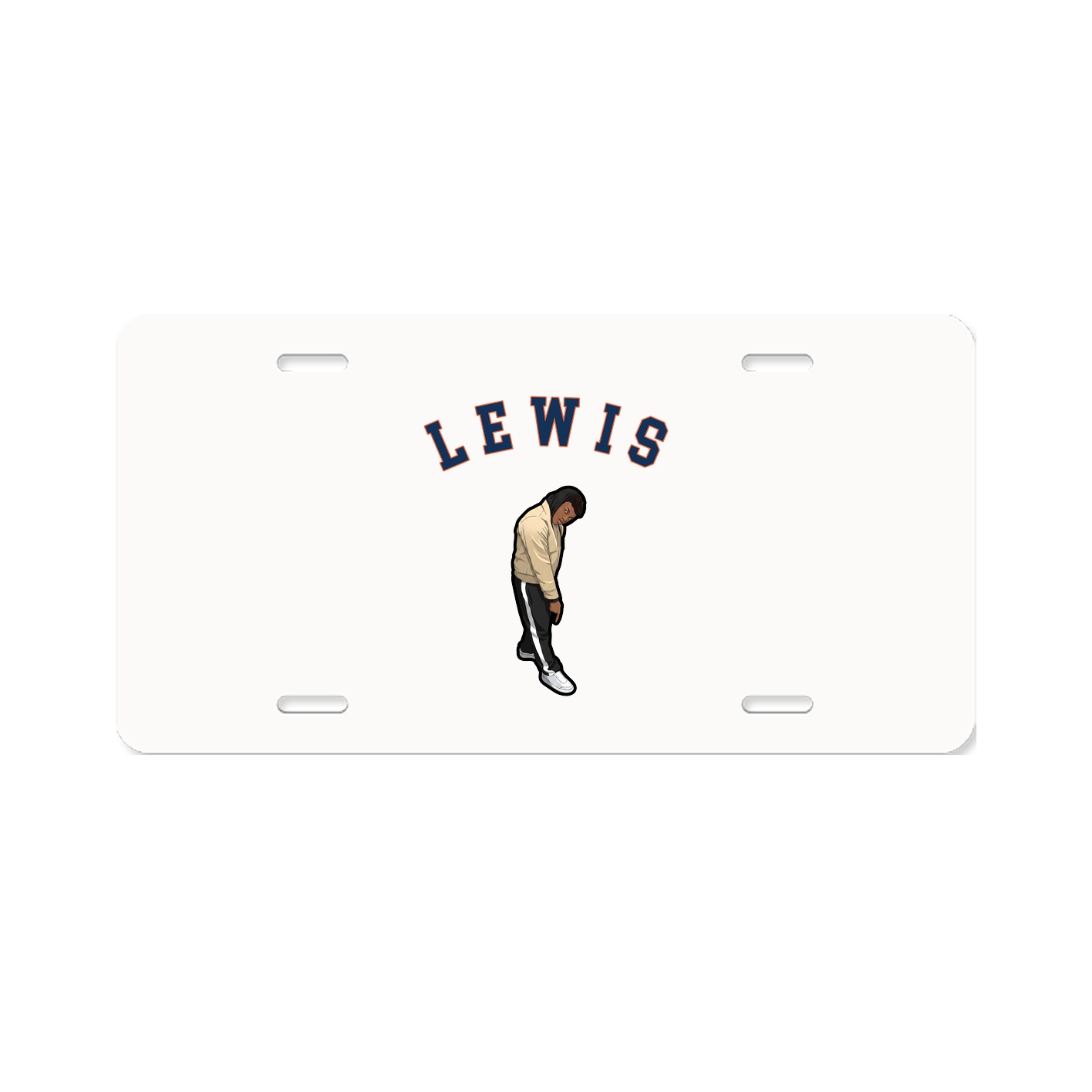 License Plate — Shirsey Arch in Classic