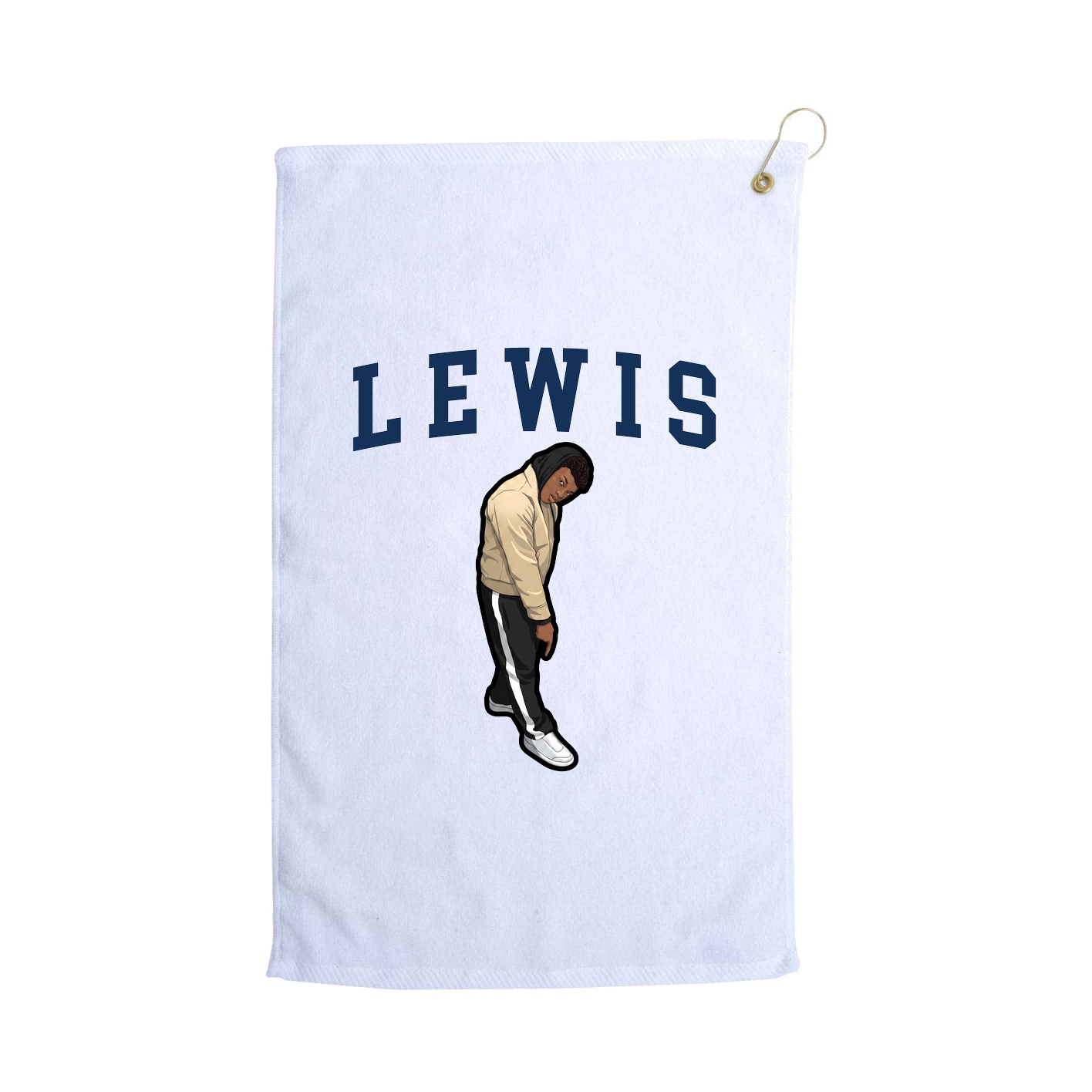 Golf Towel — Shirsey in White