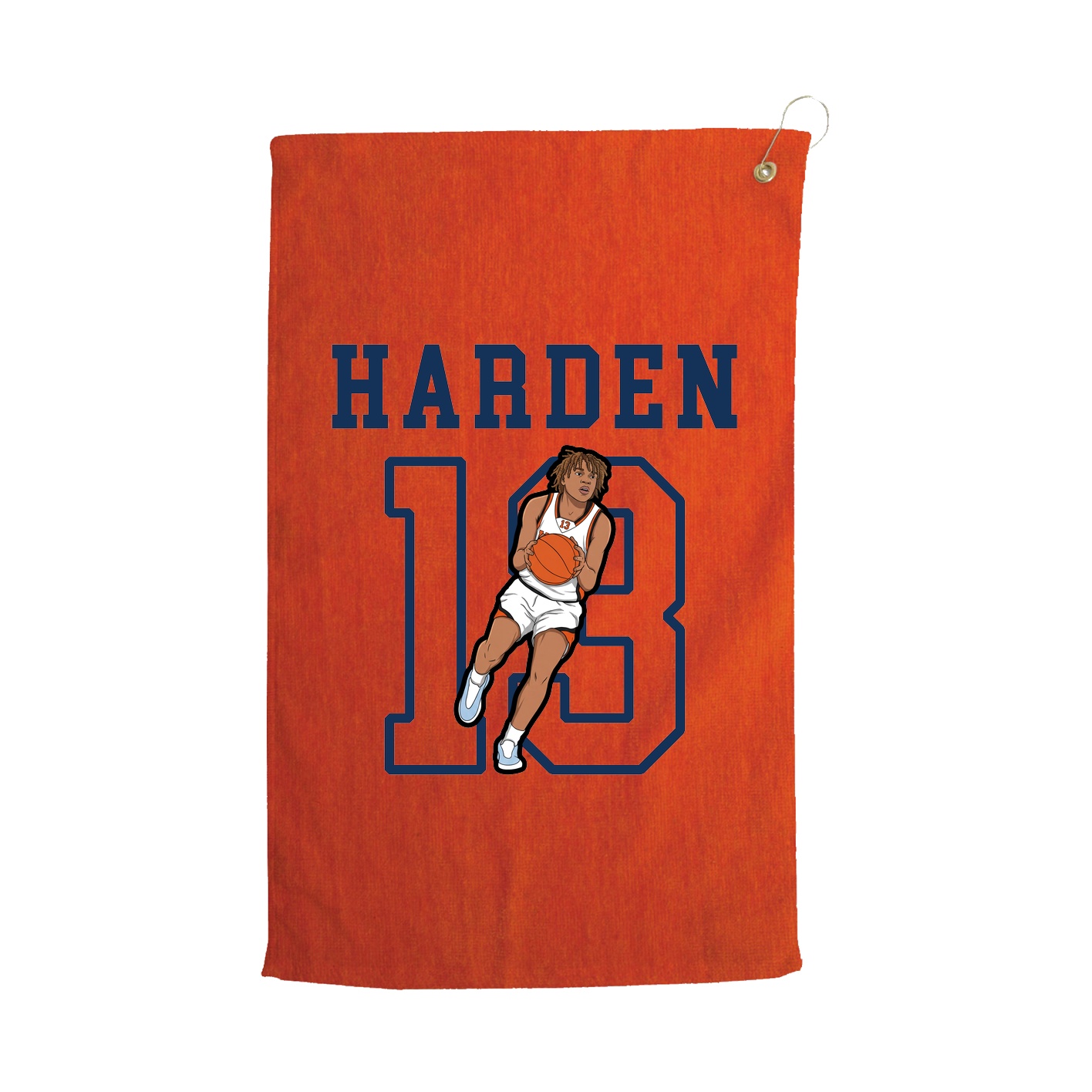 Golf Towel — Shirsey in Orange