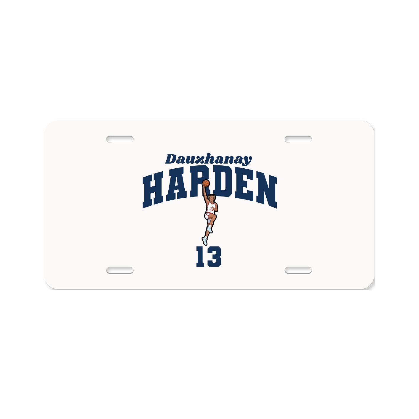 License Plate — Signature Arch in Classic