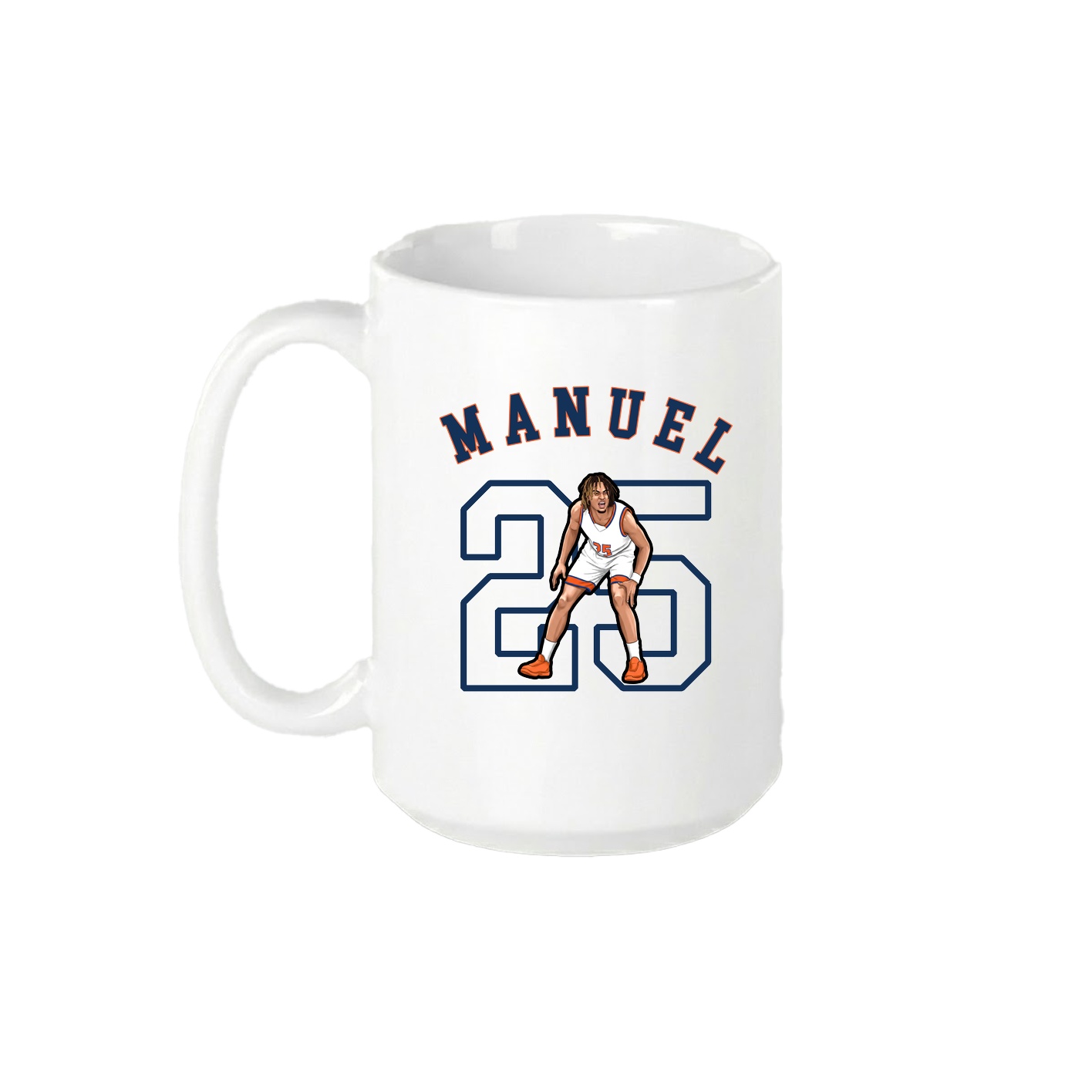 15oz Coffee Mug — Shirsey Arch in White