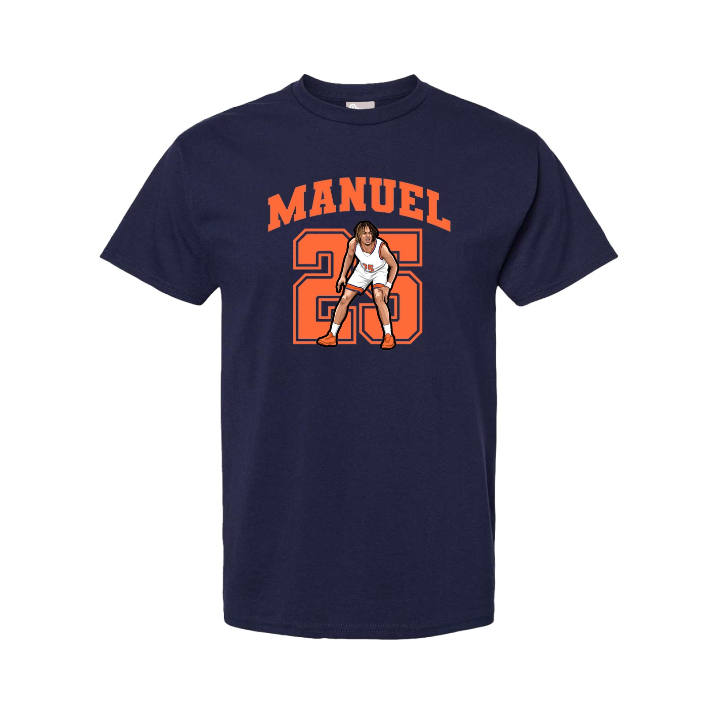 Tee — Number in Navy