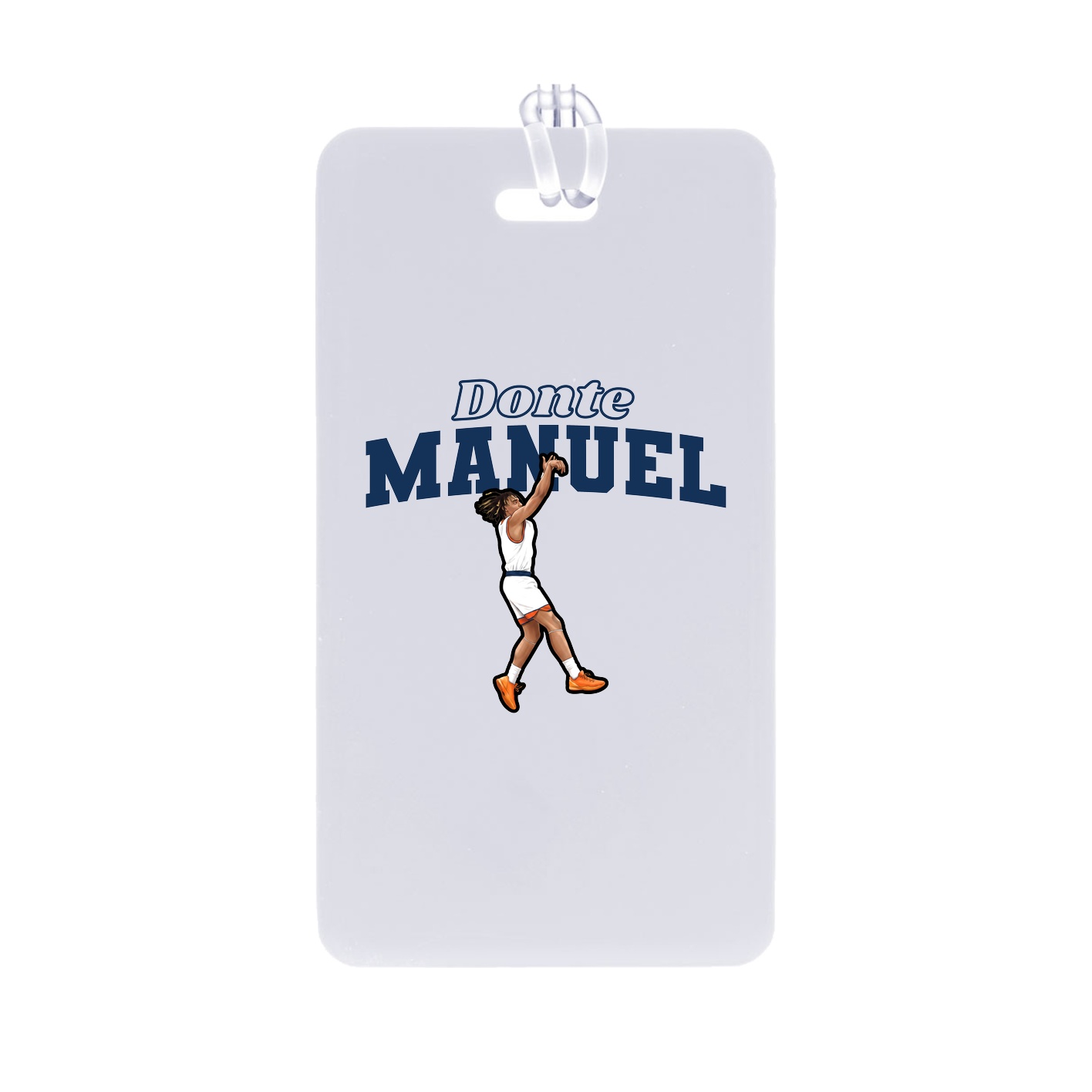 Bag Tag — Name Arch in Classic