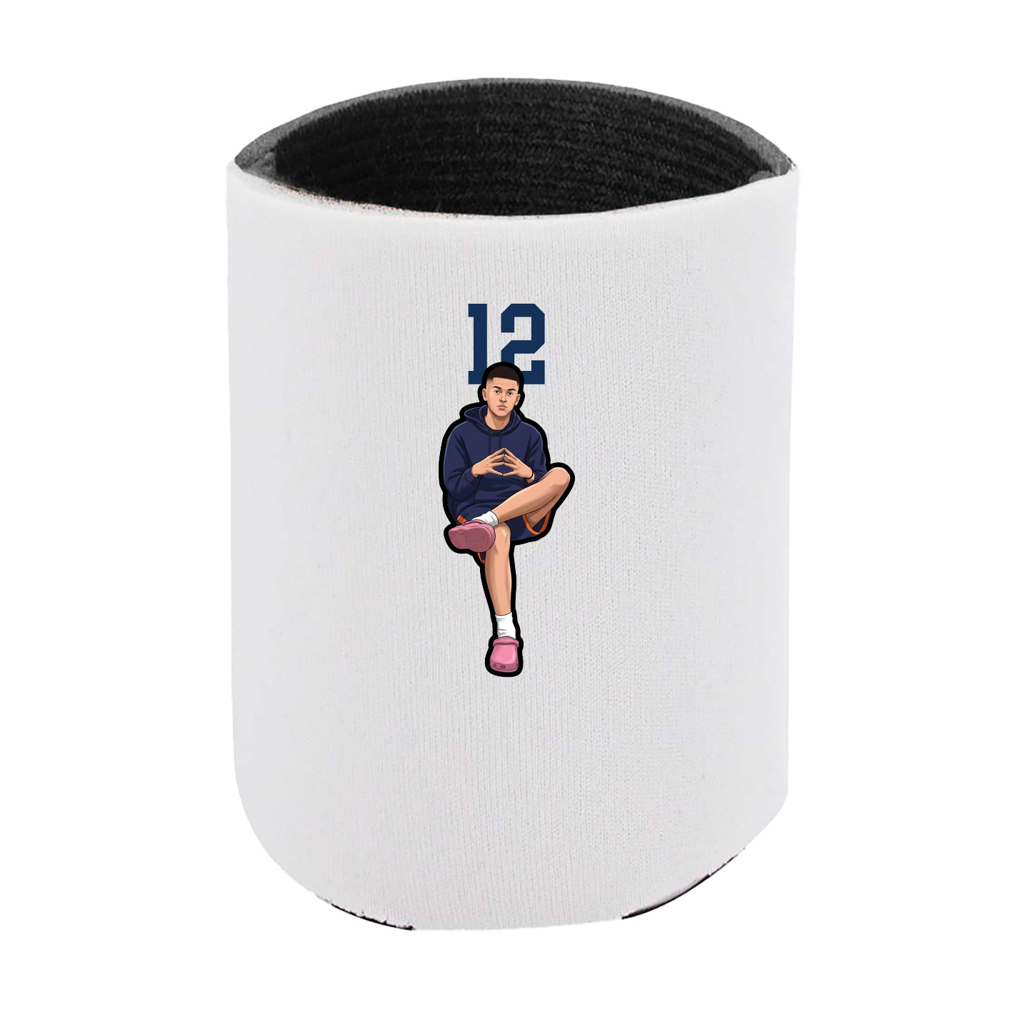 Can Holder — Number Top in White