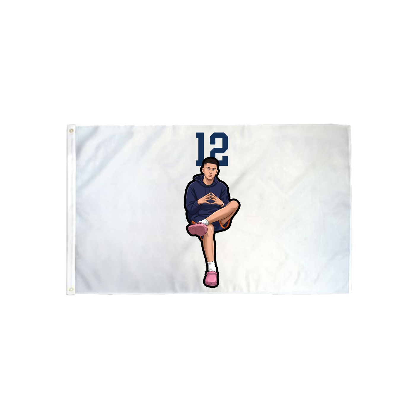 3x5 Flag — Number Top in Classic