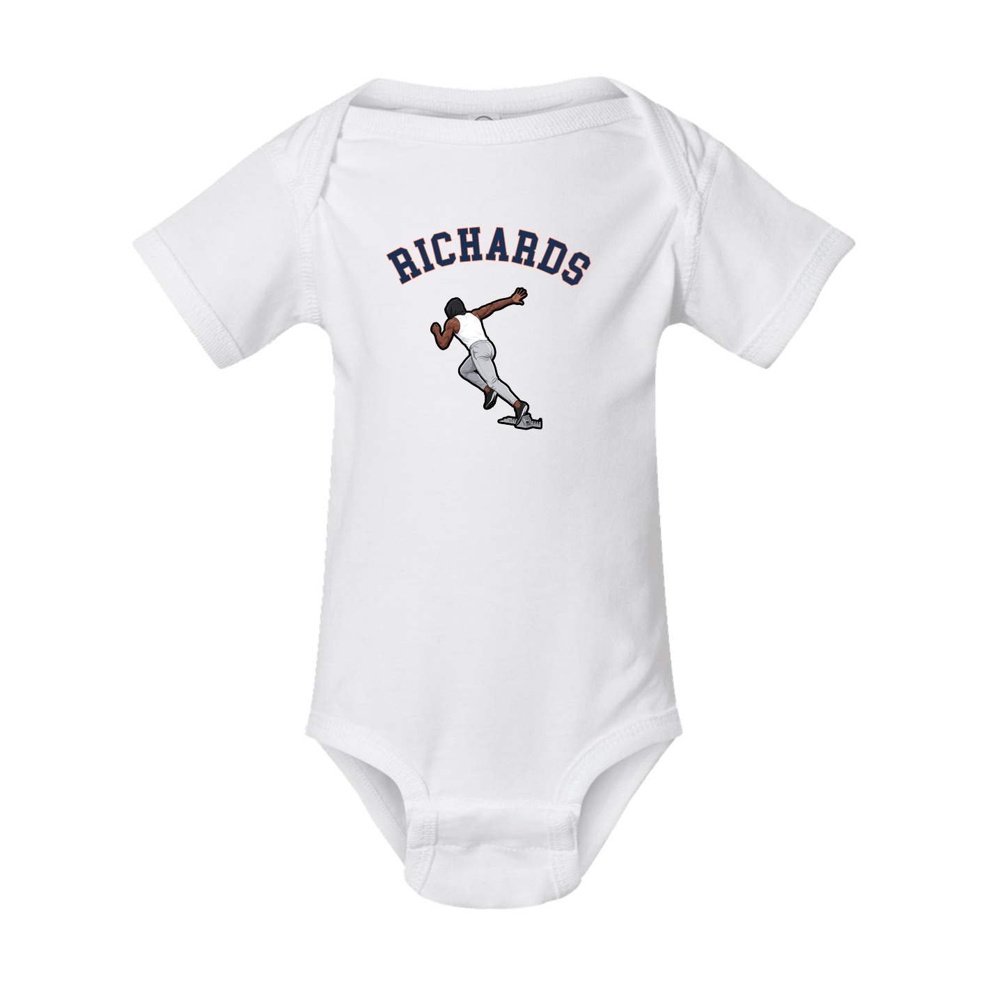 Baby Onesie — Shirsey Arch in White