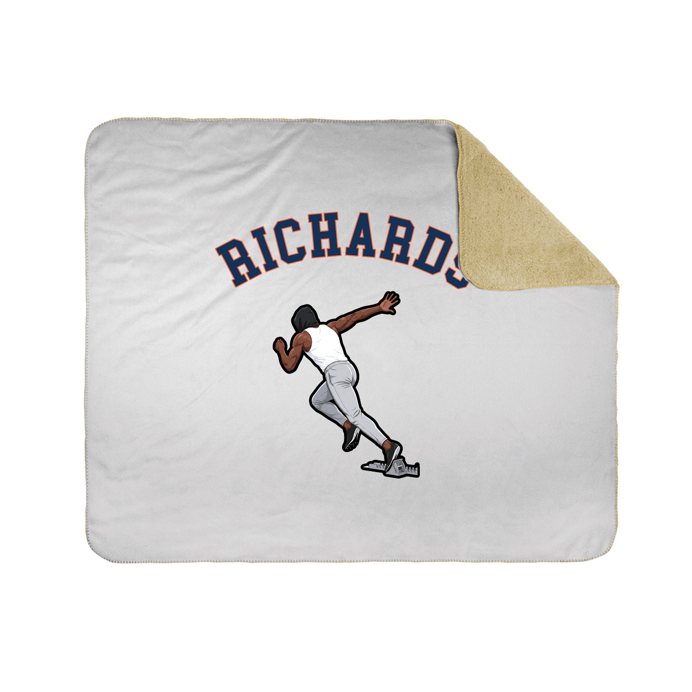 Throw Blanket — Shirsey Arch in White