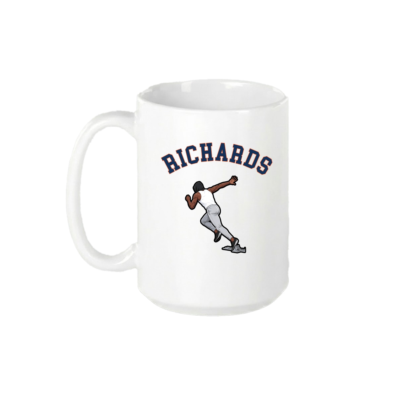 15oz Coffee Mug — Shirsey Arch in White