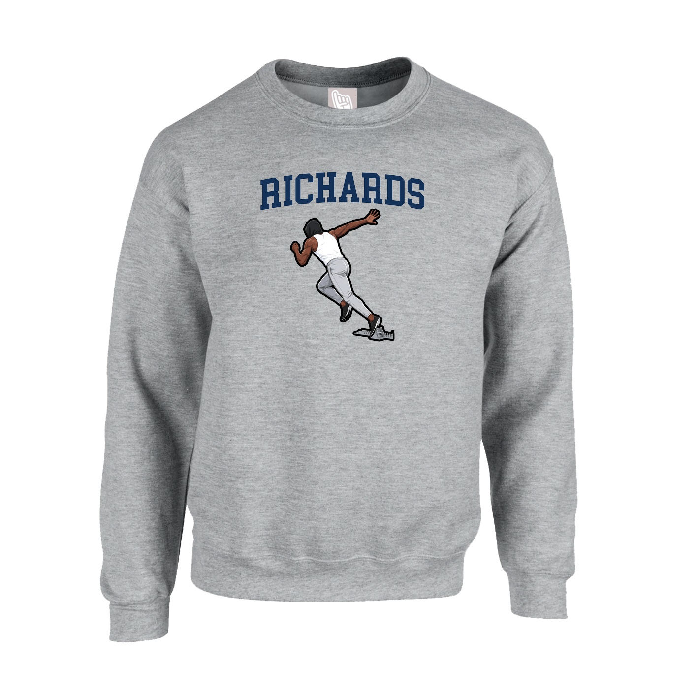 Fleece Crew — Shirsey in Grey