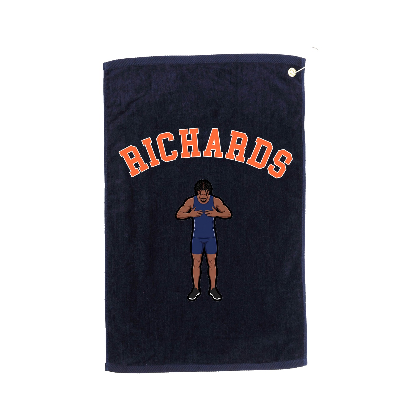 Golf Towel — Shirsey Arch in Navy
