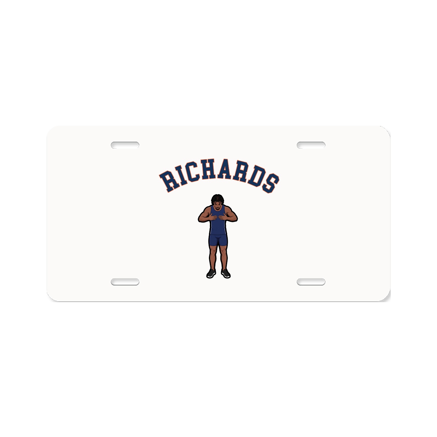 License Plate — Shirsey Arch in Classic