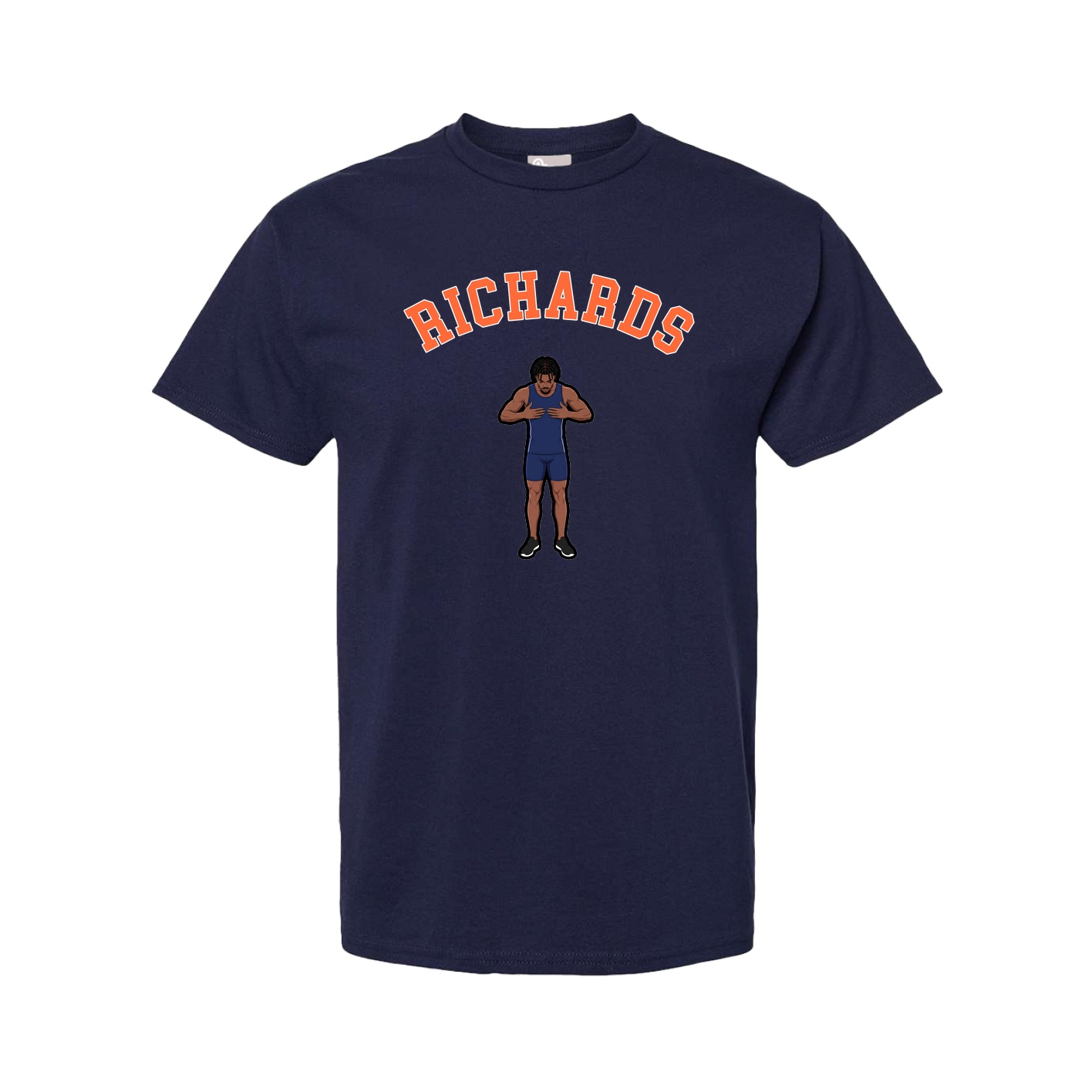 Youth Tee — Shirsey Arch in Navy