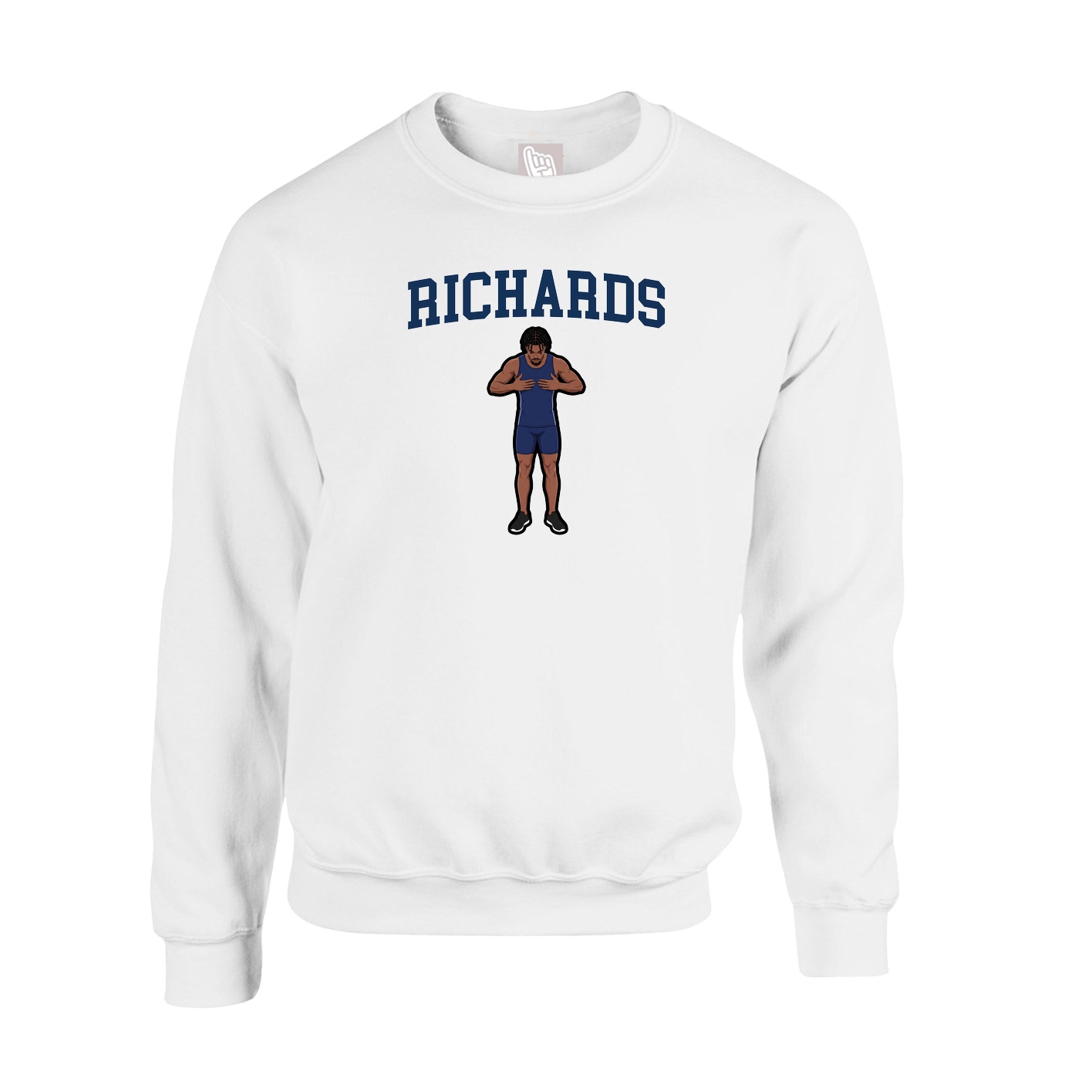 Fleece Crew — Shirsey in White