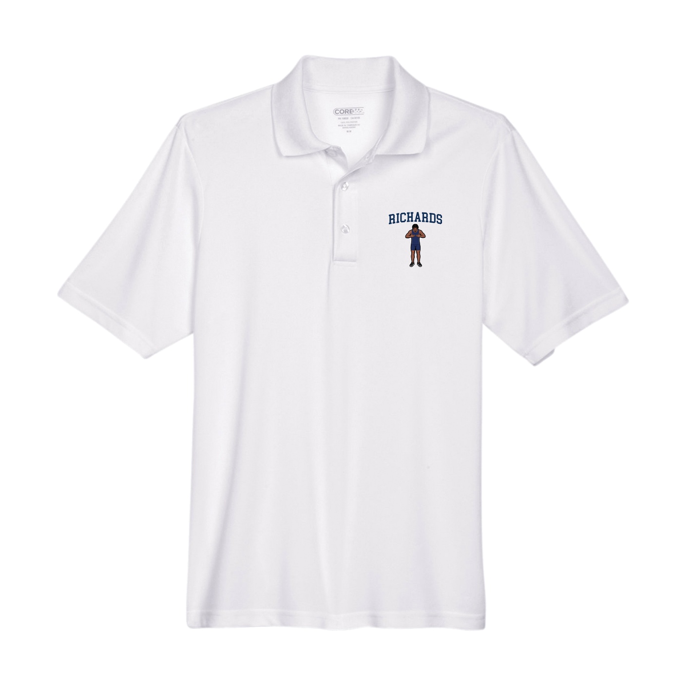 Performance Polo — Shirsey in White