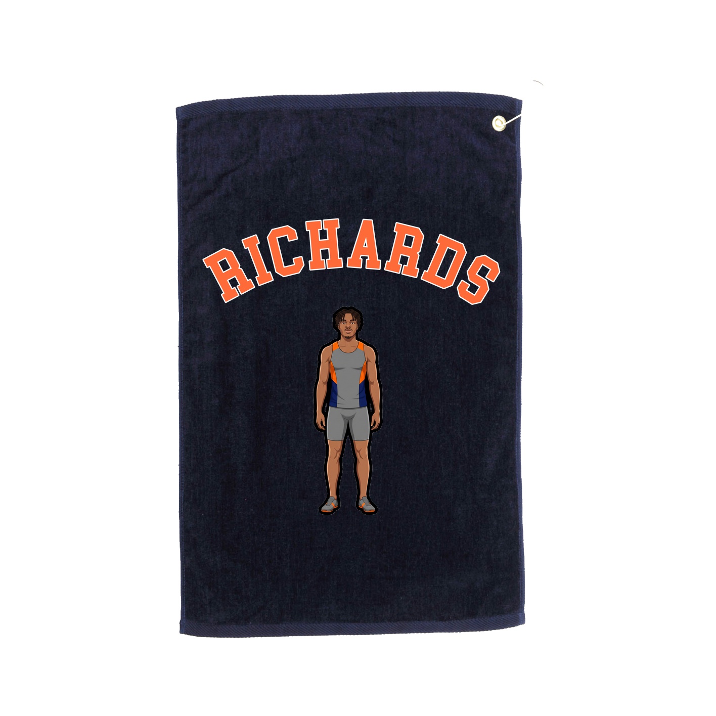 Golf Towel — Shirsey Arch in Navy
