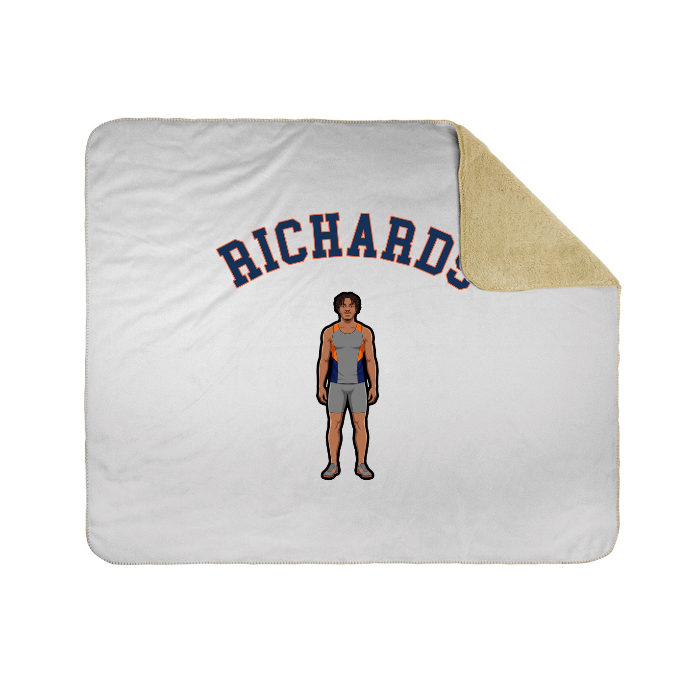 Throw Blanket — Shirsey Arch in White