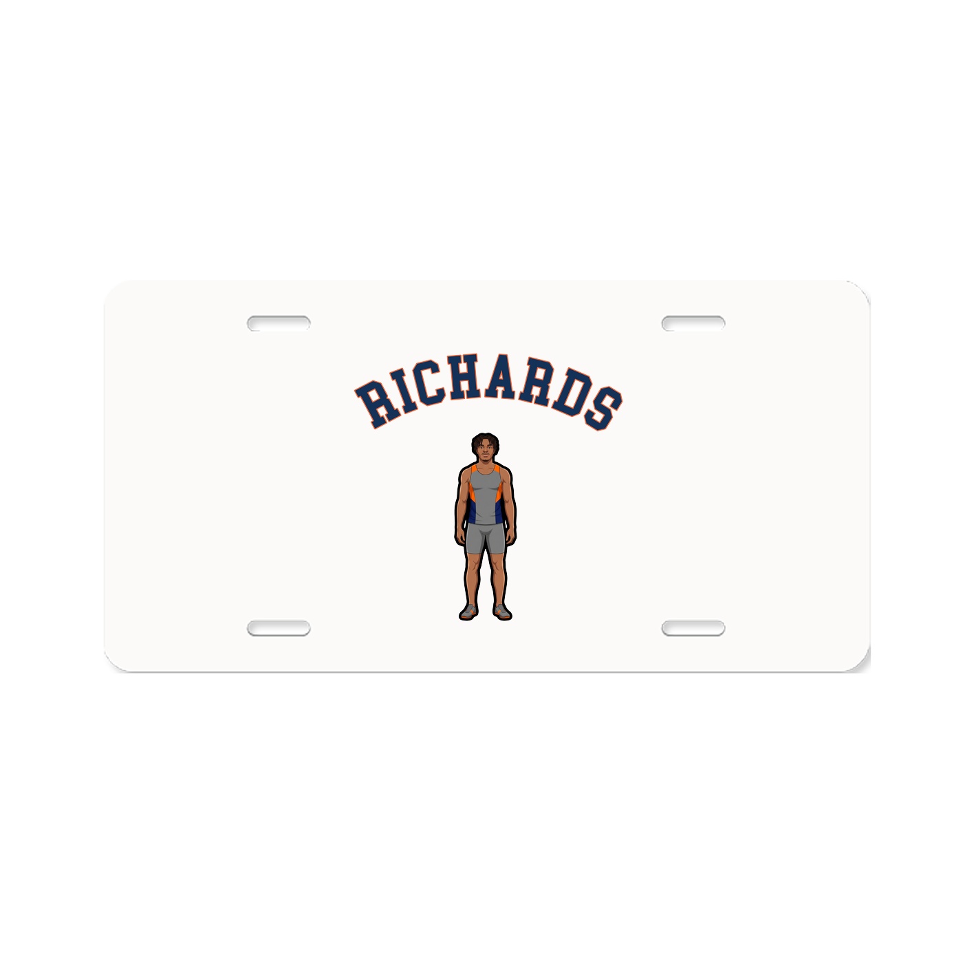 License Plate — Shirsey Arch in Classic