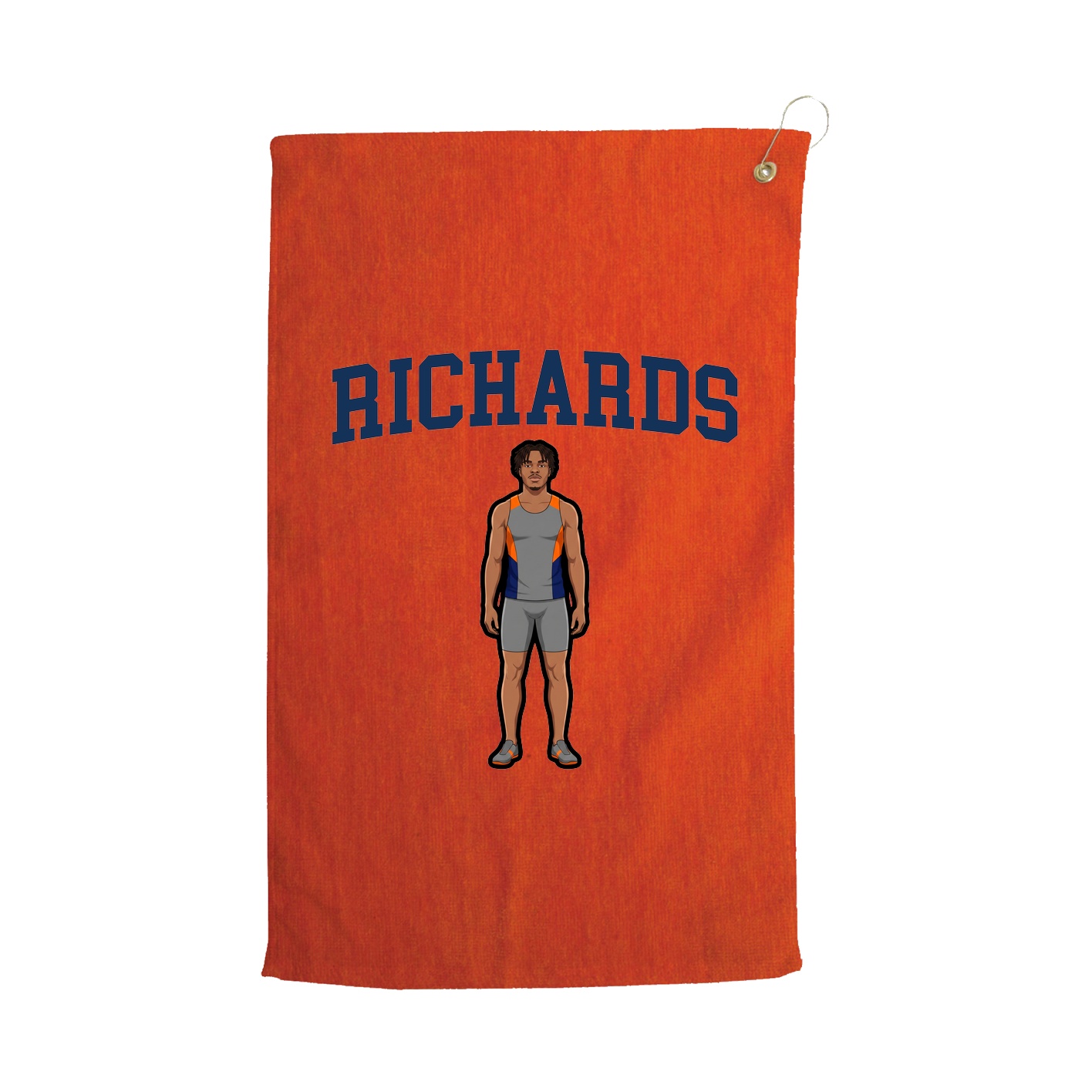 Golf Towel — Shirsey in Orange