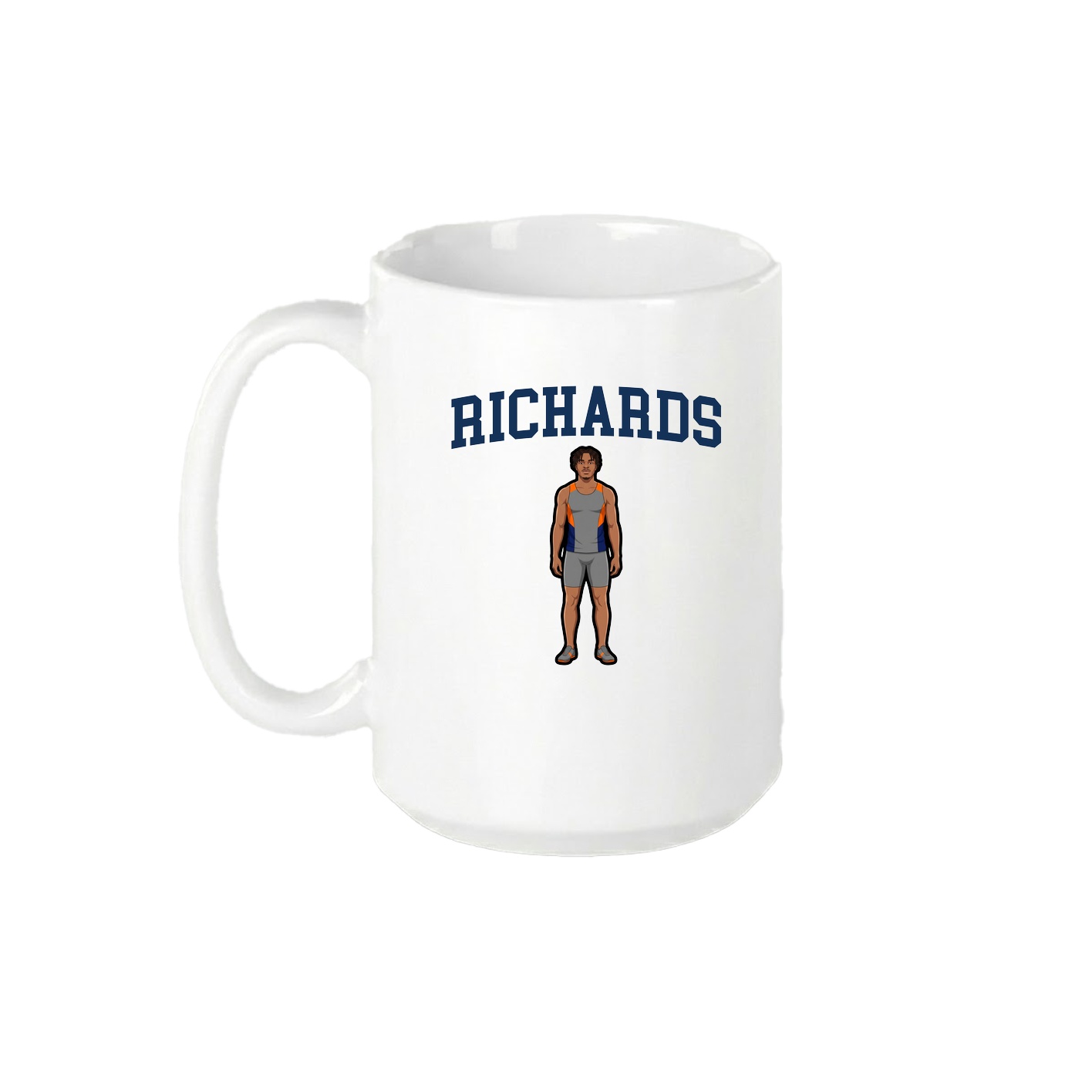 15oz Coffee Mug — Shirsey in White