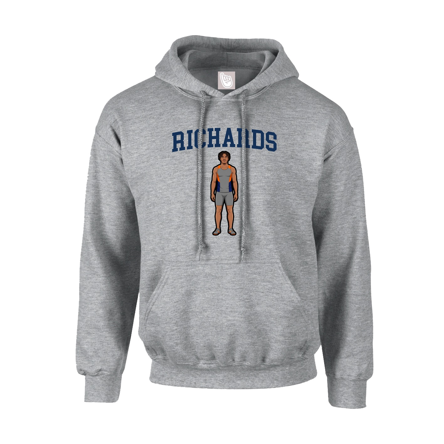 Youth Hoodie — Shirsey in Grey