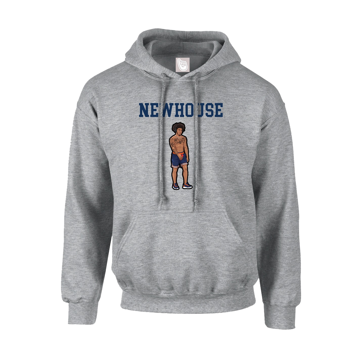 Hoodie — Shirsey in Grey