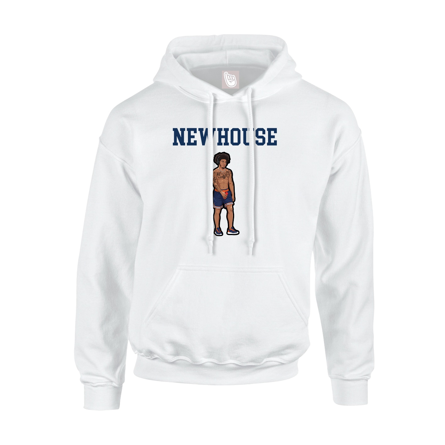 Youth Hoodie — Shirsey in White