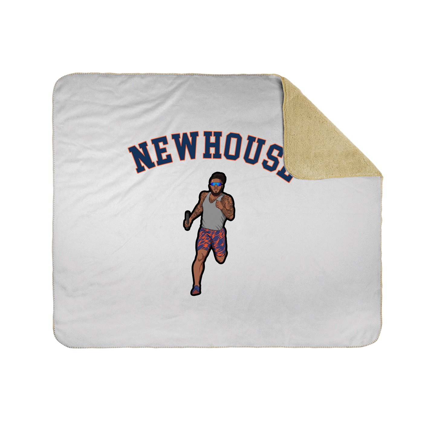 Throw Blanket — Shirsey Arch in White