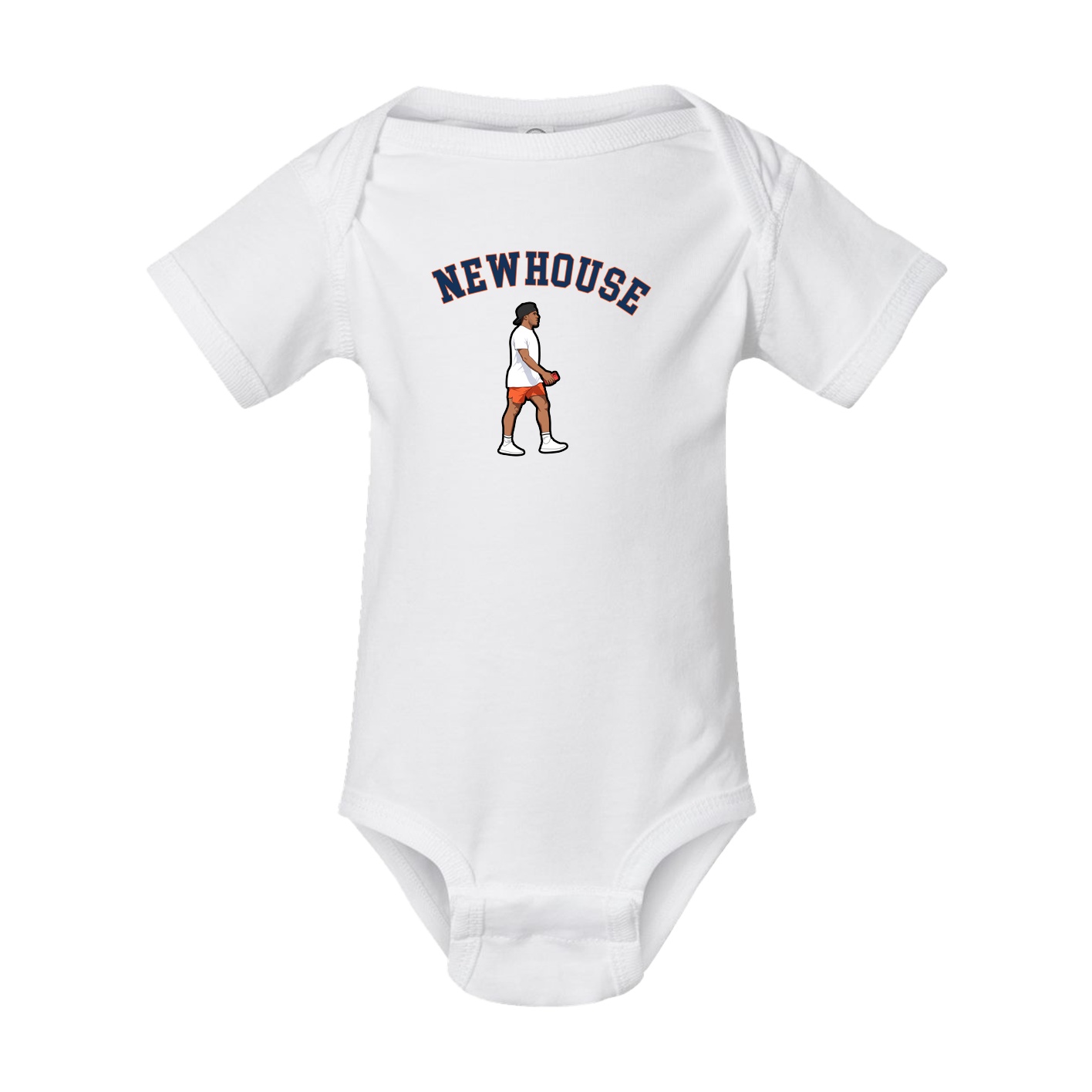 Baby Onesie — Shirsey Arch in White