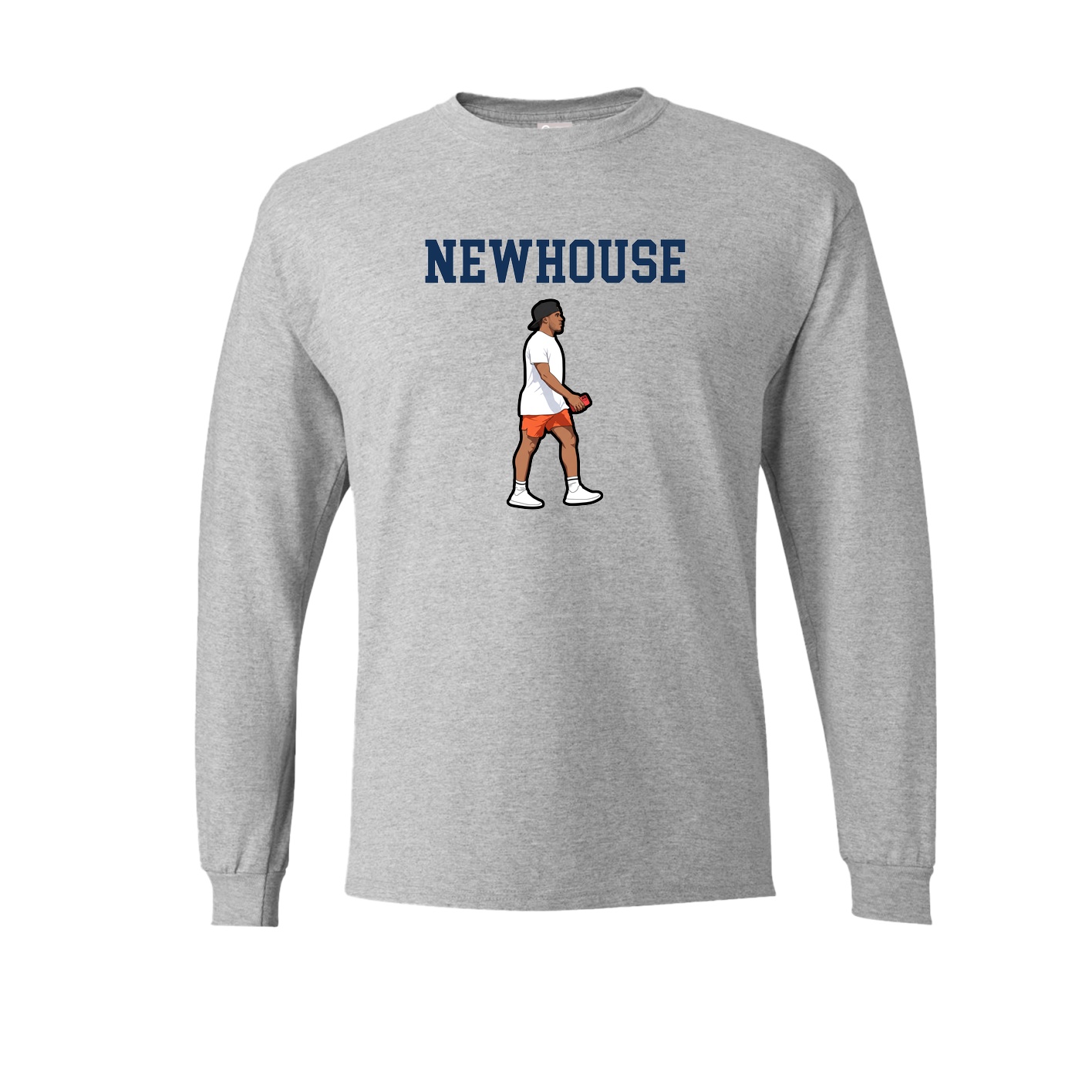 Long Sleeve Tee — Shirsey in Grey