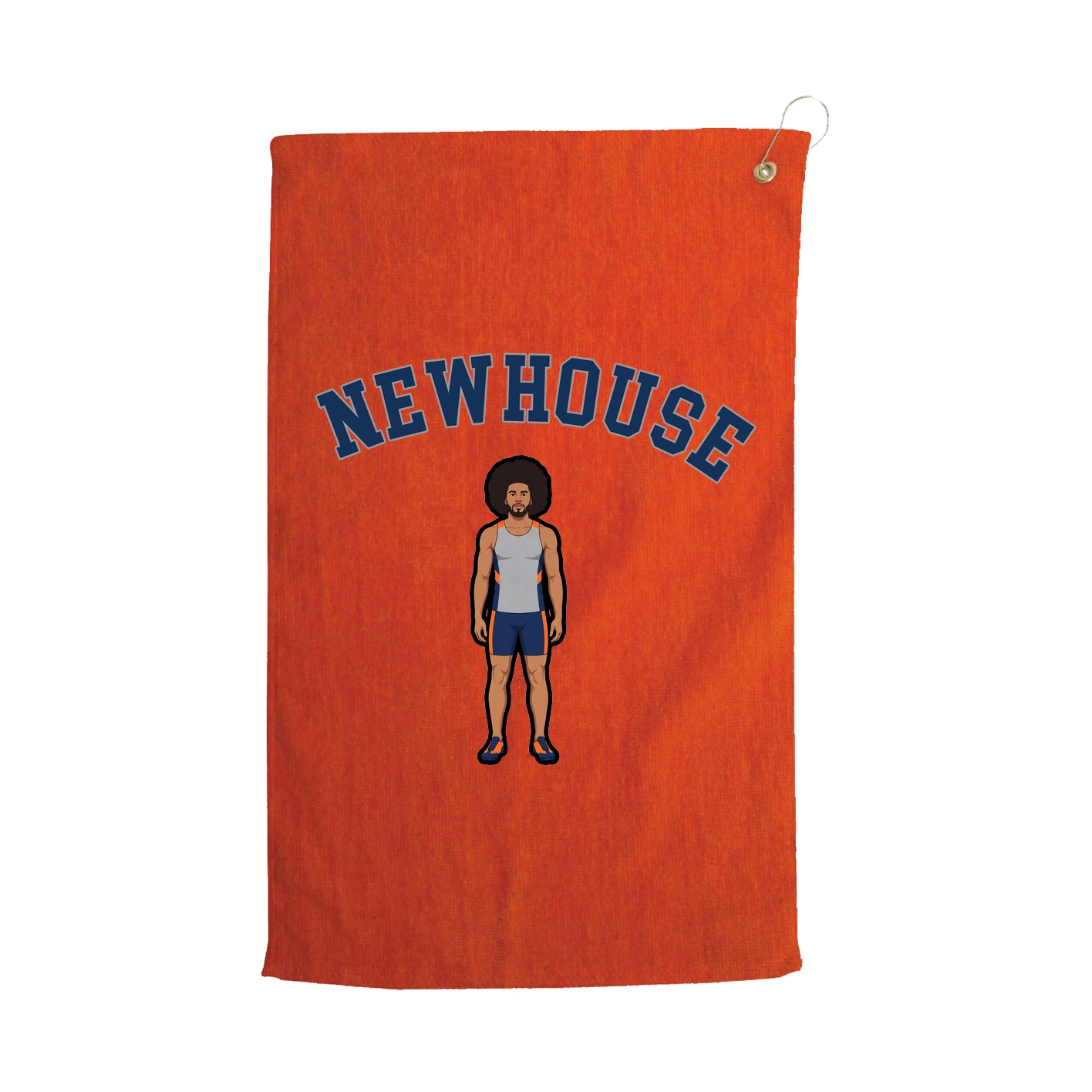 Golf Towel — Shirsey Arch in Orange