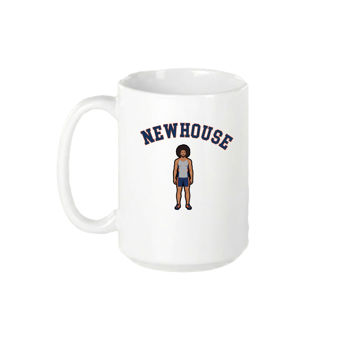 15oz Coffee Mug — Shirsey Arch in White