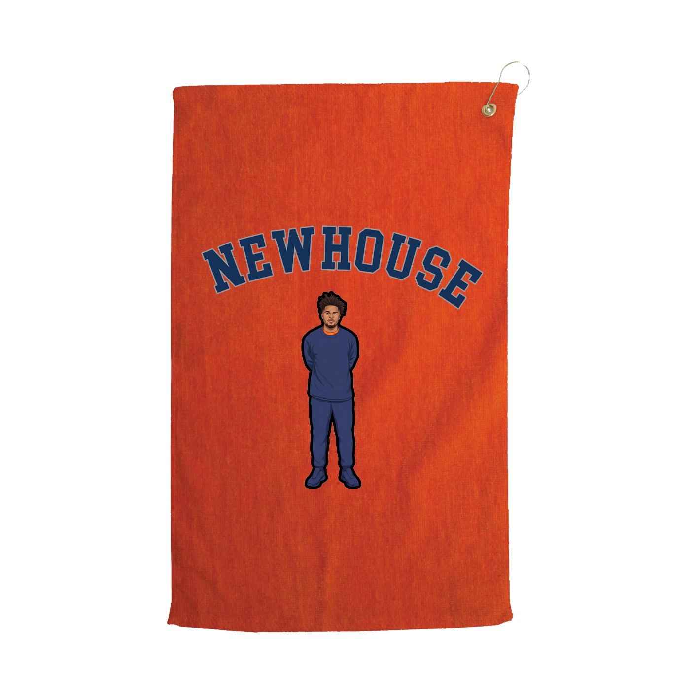 Golf Towel — Shirsey Arch in Orange