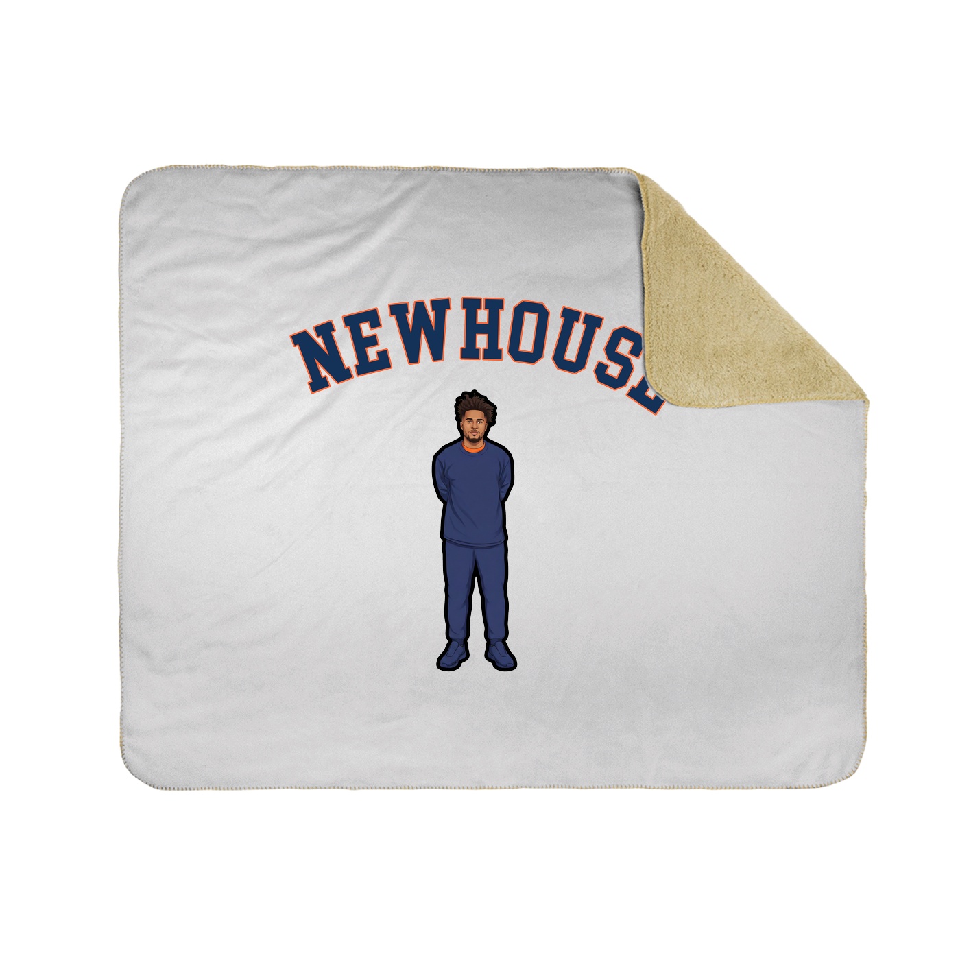 Throw Blanket — Shirsey Arch in White