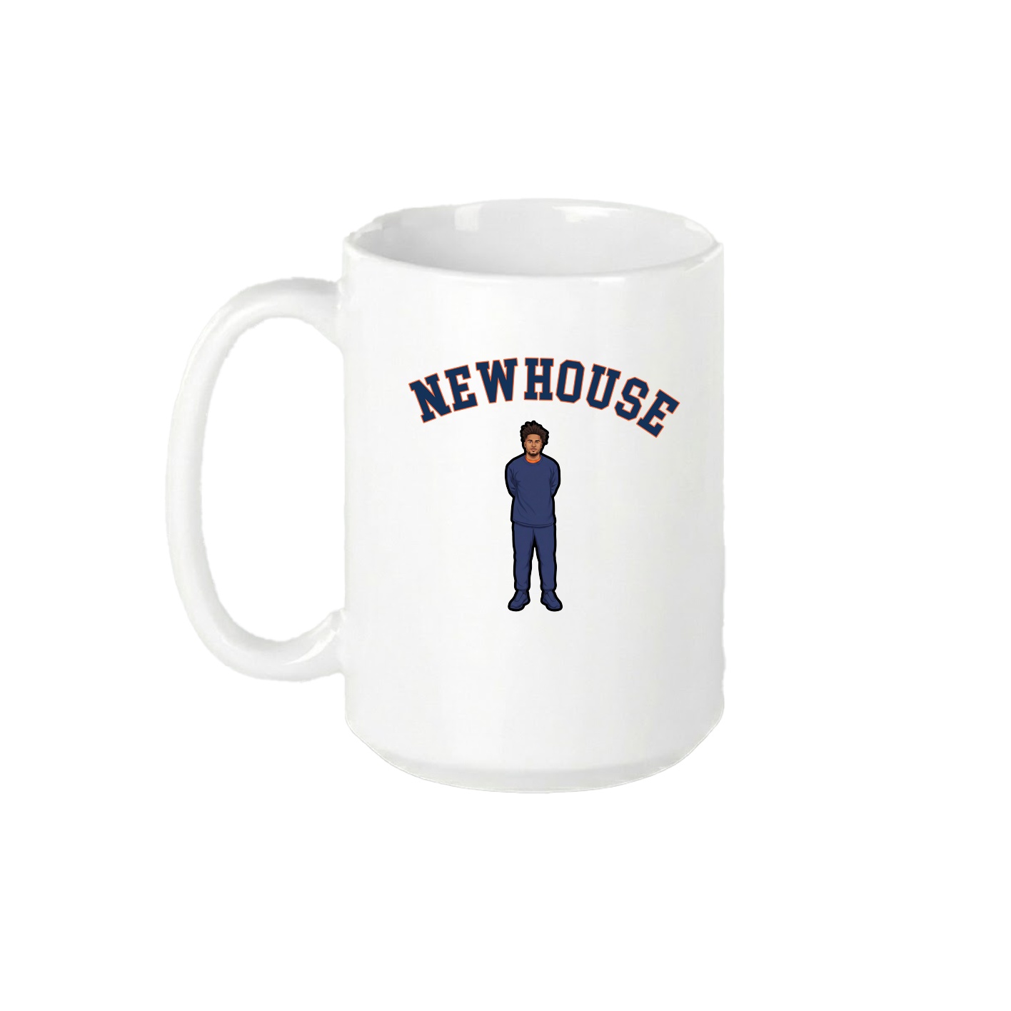 15oz Coffee Mug — Shirsey Arch in White