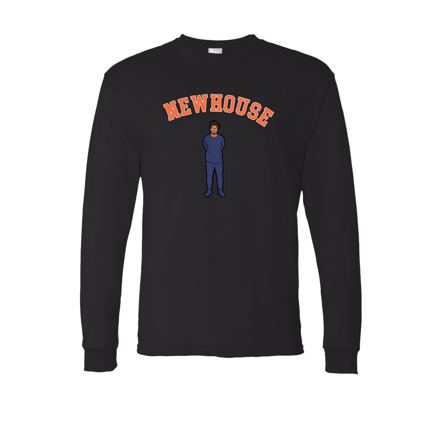 Long Sleeve Tee — Shirsey Arch in Black
