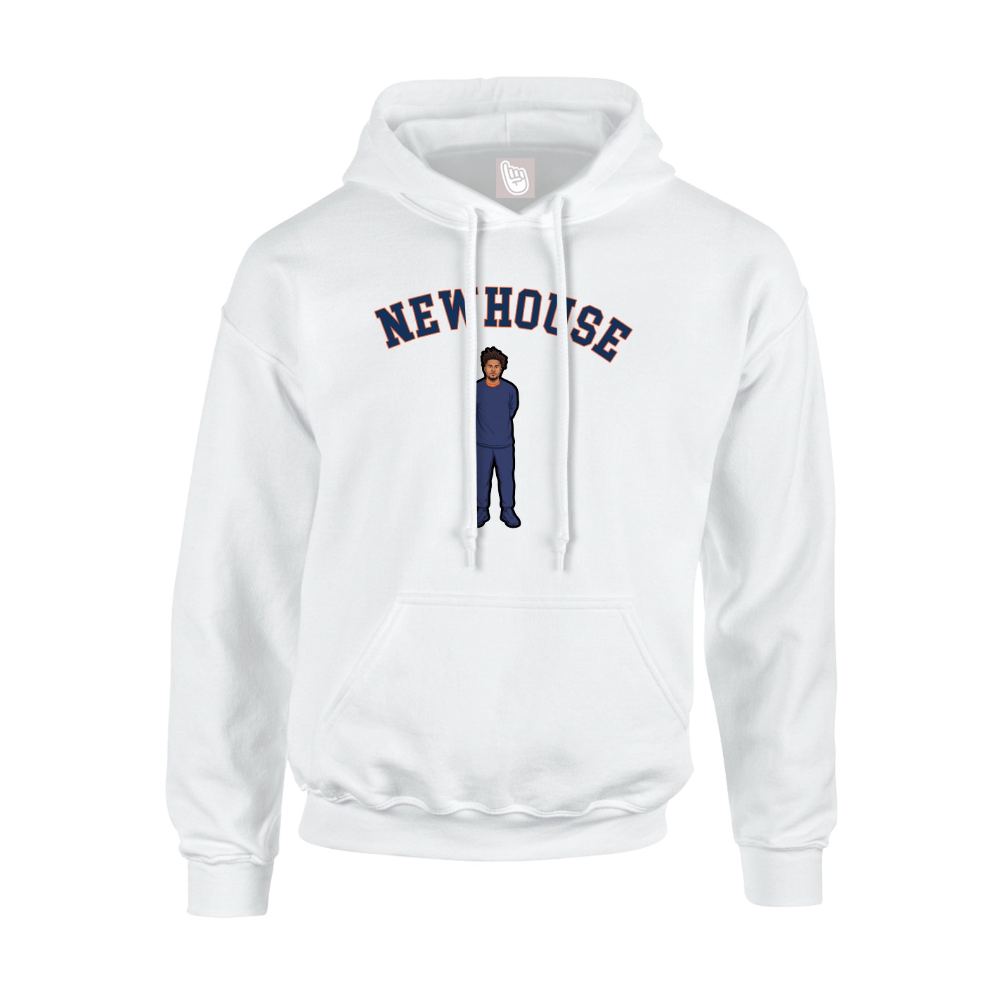 Hoodie — Shirsey Arch in White