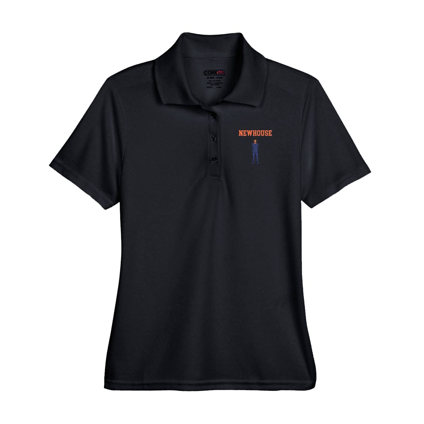 Performance Polo — Shirsey in Black