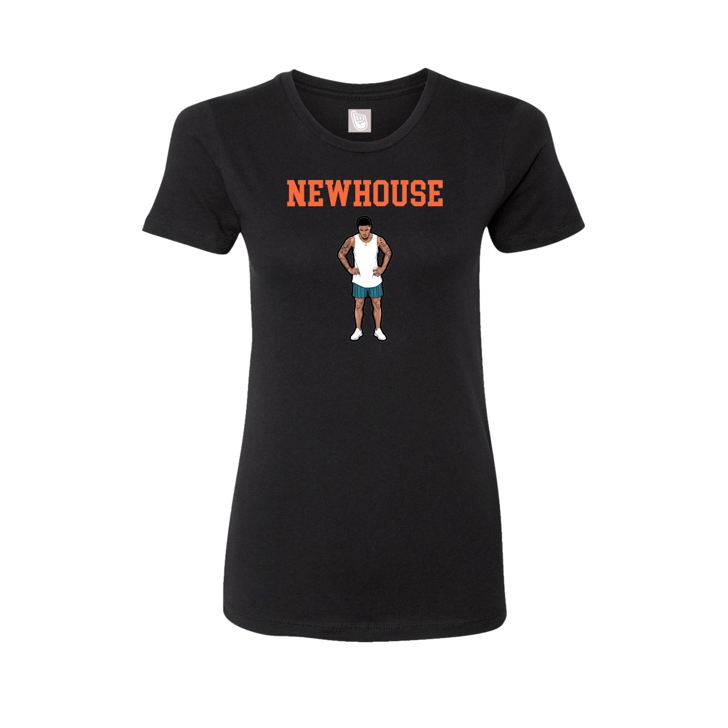 Fitted Women's Tee — Shirsey in Black