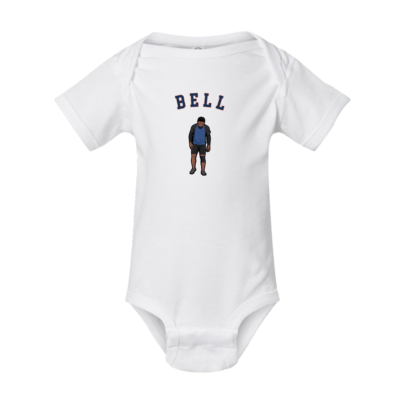 Baby Onesie — Shirsey Arch in White