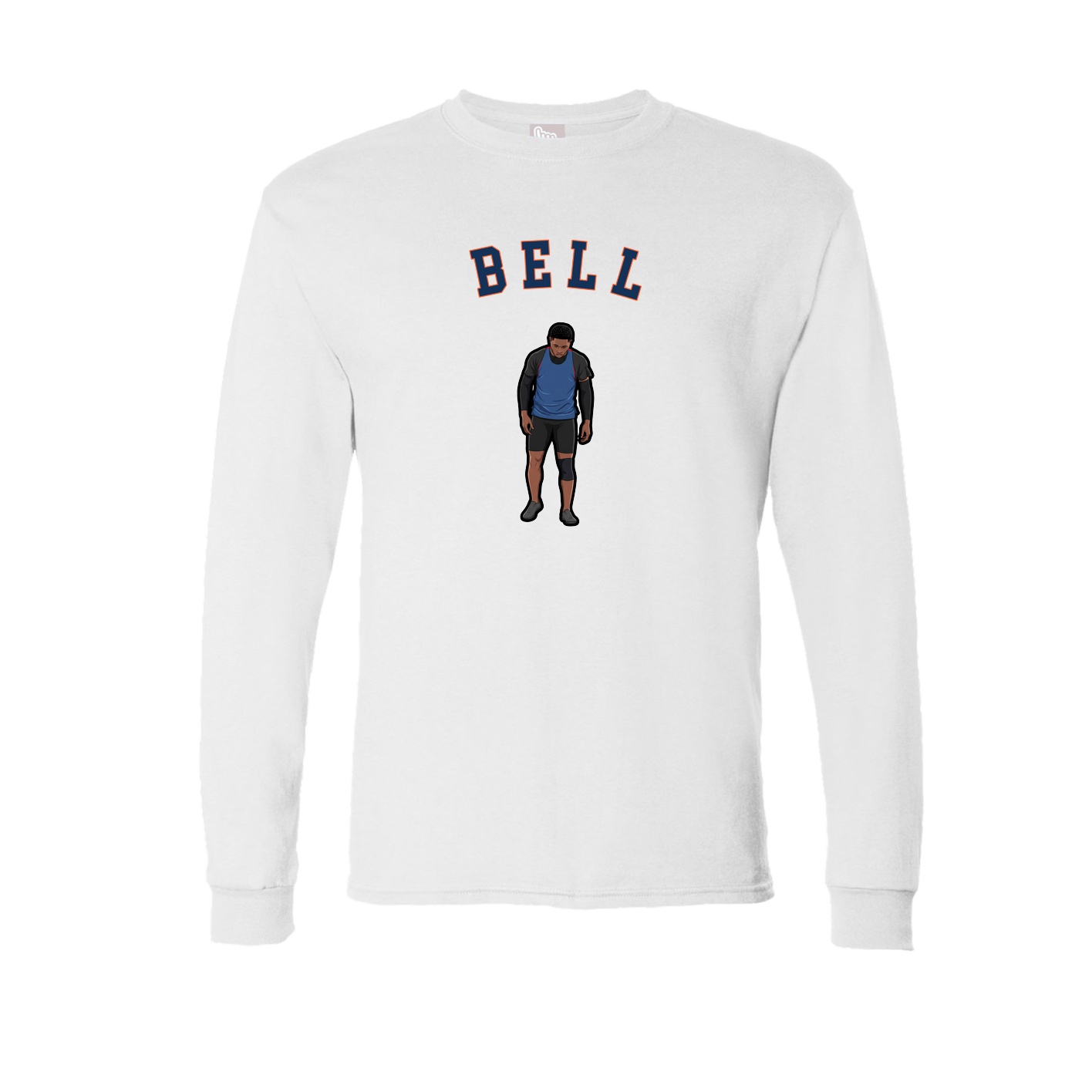 Long Sleeve Tee — Shirsey Arch in White