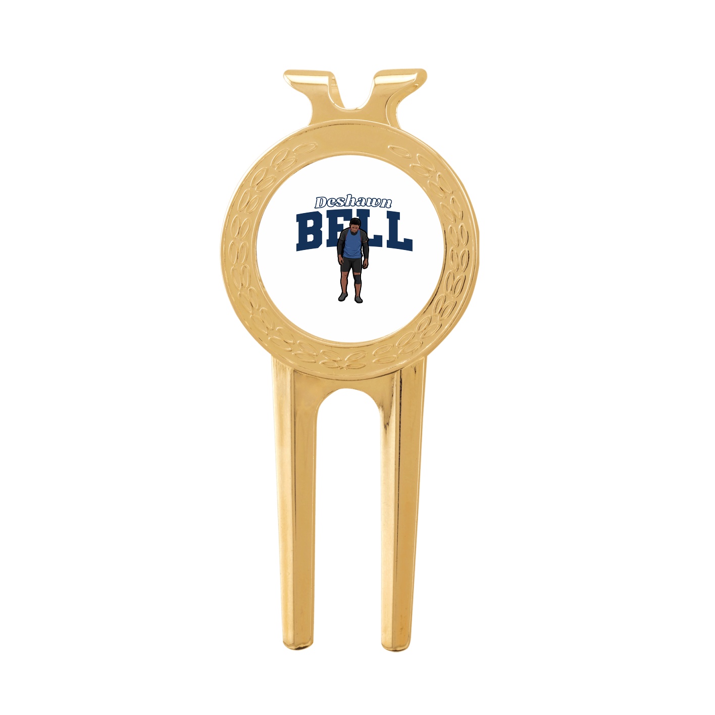 Divot Tool with Ball Marker — Name Arch in Classic