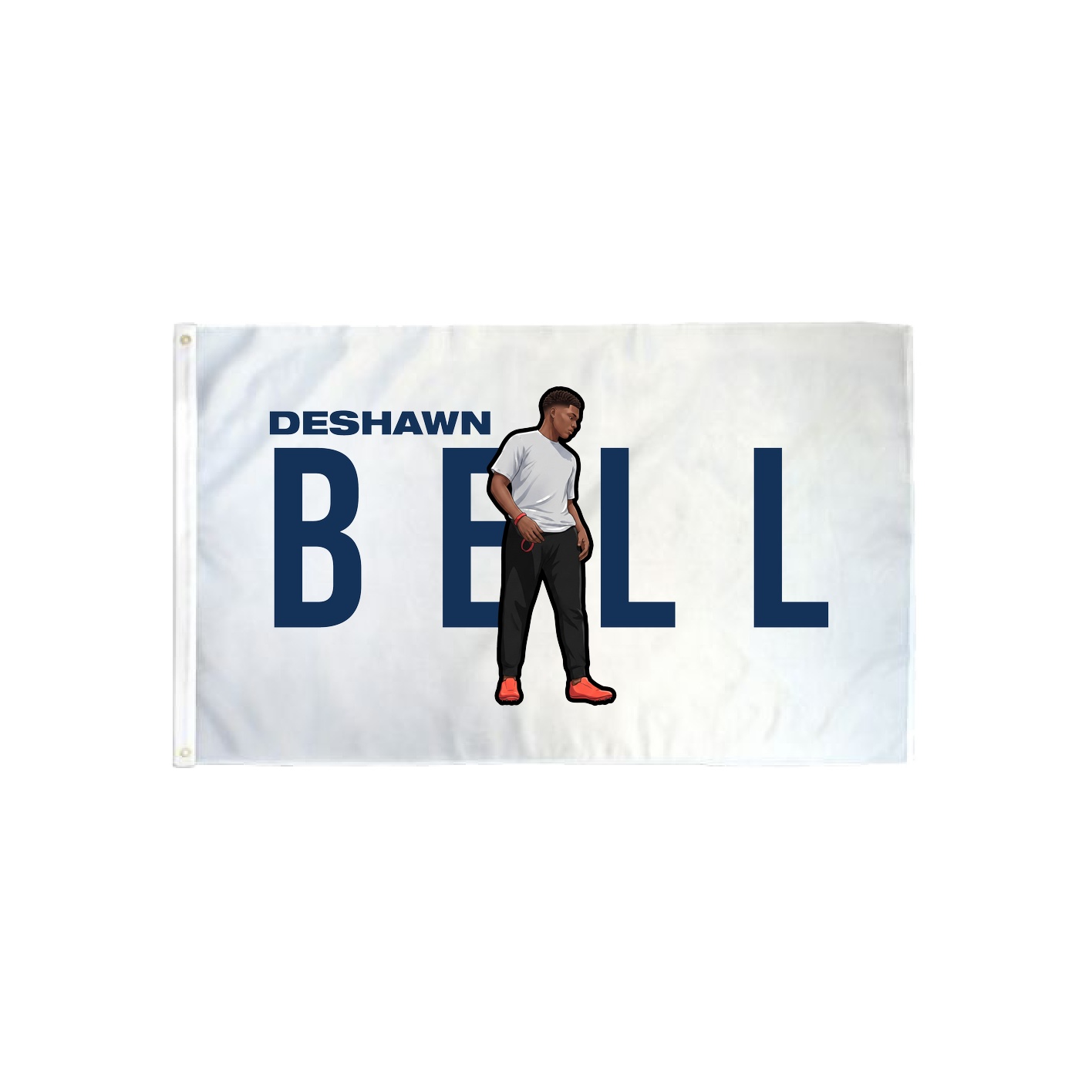 3x5 Flag — Player Name in Classic