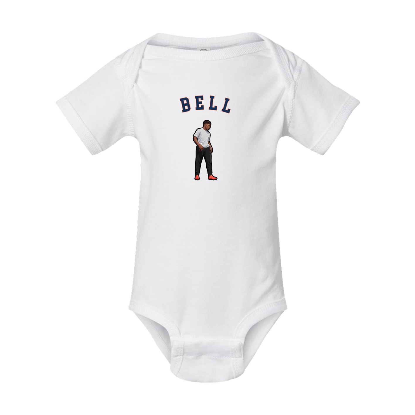 Baby Onesie — Shirsey Arch in White