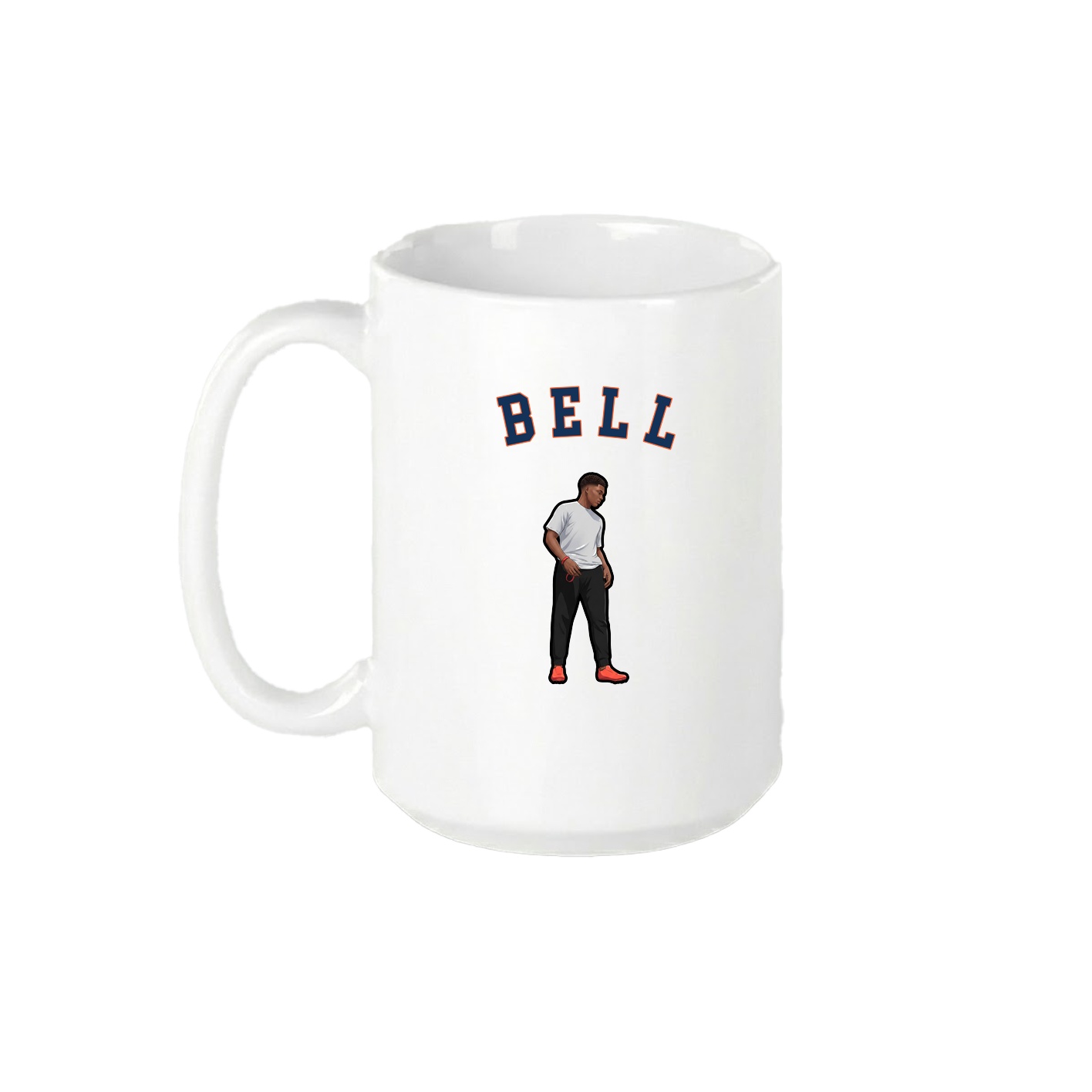 15oz Coffee Mug — Shirsey Arch in White