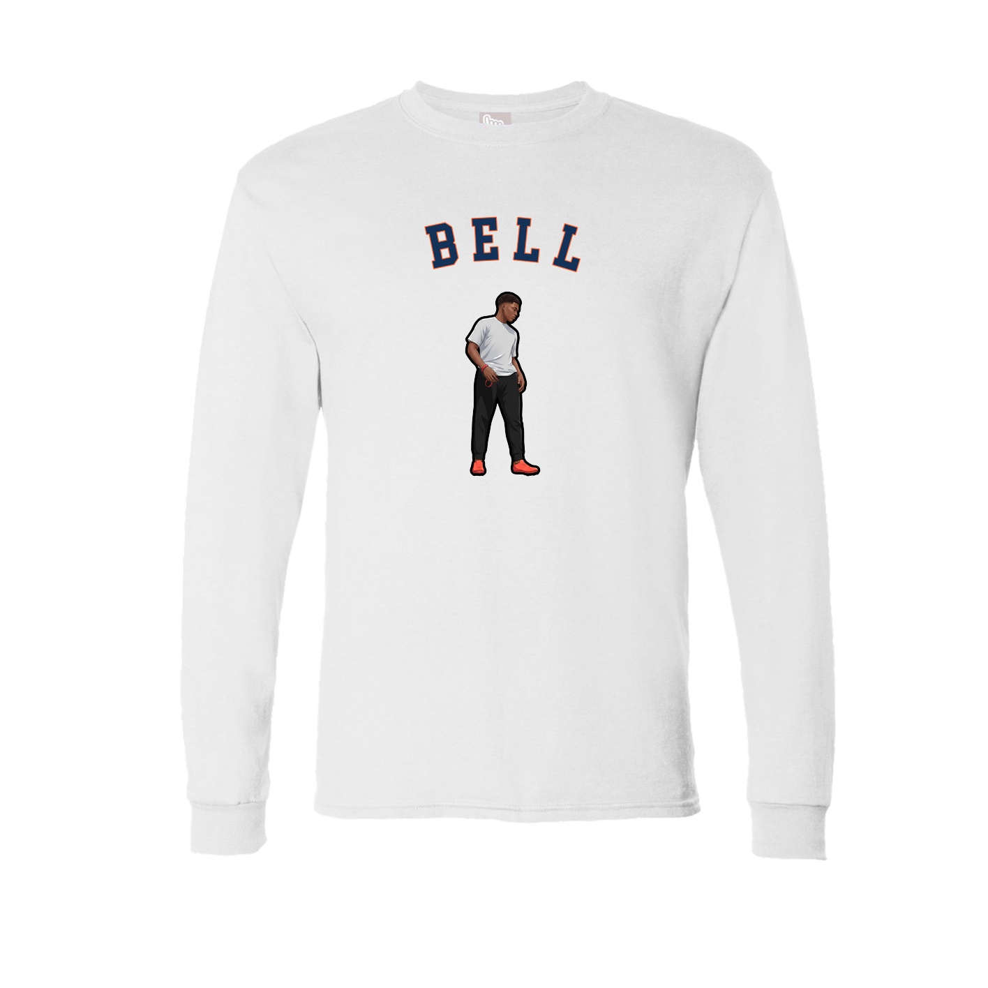 Long Sleeve Tee — Shirsey Arch in White