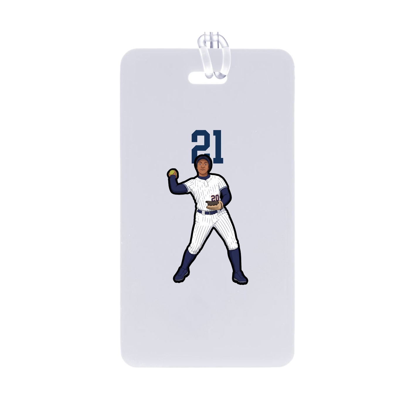 Bag Tag — Number Top in Classic