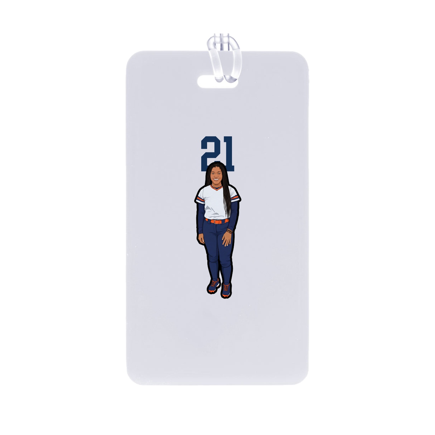 Bag Tag — Number Top in Classic