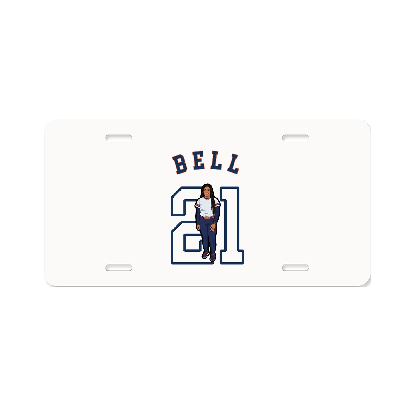 License Plate — Shirsey Arch in Classic