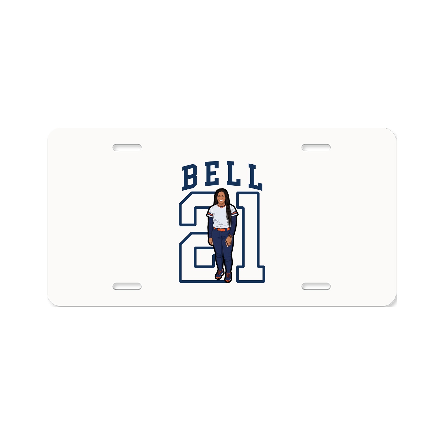License Plate — Shirsey in Classic